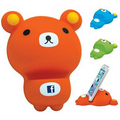 Silicone Bear Phone Holder